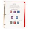 Image 50 : GUERNSEY -Jersey - Isle of Man - Stamp Collection - Cat: Value $956.00 Red Binder