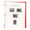 Image 52 : GUERNSEY -Jersey - Isle of Man - Stamp Collection - Cat: Value $956.00 Red Binder