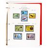 Image 67 : GUERNSEY -Jersey - Isle of Man - Stamp Collection - Cat: Value $956.00 Red Binder