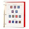 Image 92 : GUERNSEY -Jersey - Isle of Man - Stamp Collection - Cat: Value $956.00 Red Binder