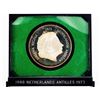Image 2 : Netherlands Antilles 25 F Sterling Silver Proof Coin