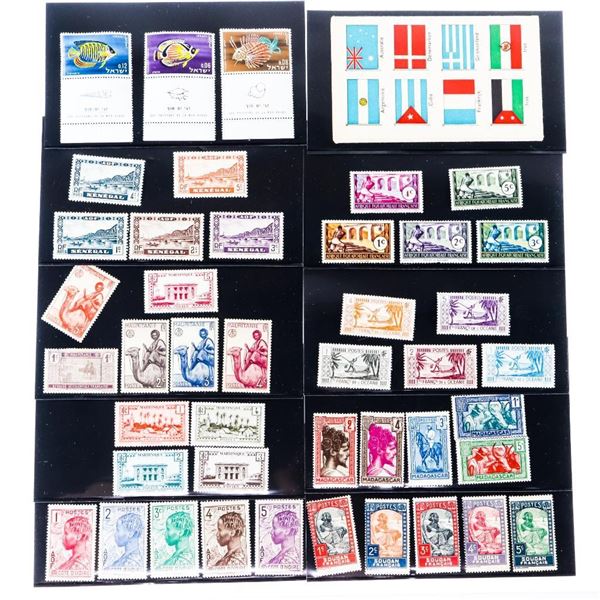 Vintage World Stamps, 1930's French Colony etc.