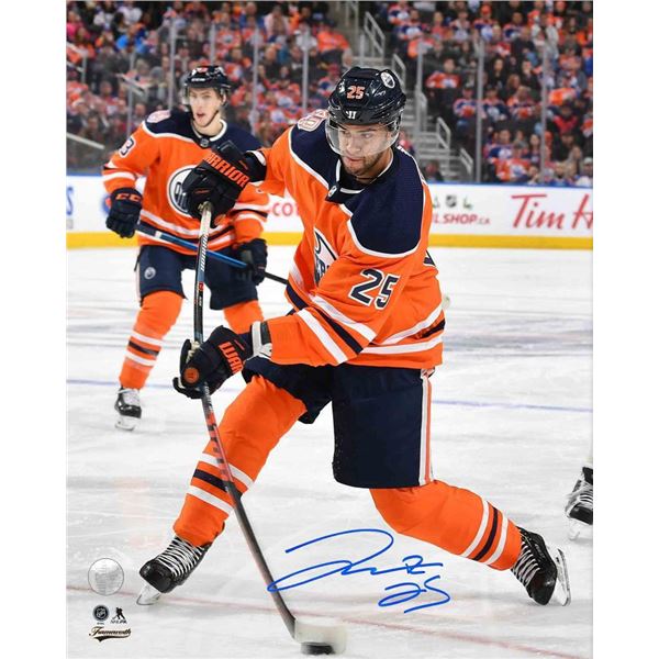 Nurse,D Signed 8x10 Unframed Oilers Orange Shooting-V - Edmonton Oilers - 90-740