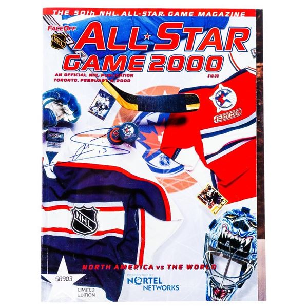 50th NHL ALL STAR GAME 2000 Toronto, Canada Limited Edition, Autographed, Mats Sundin - Pristeen Con