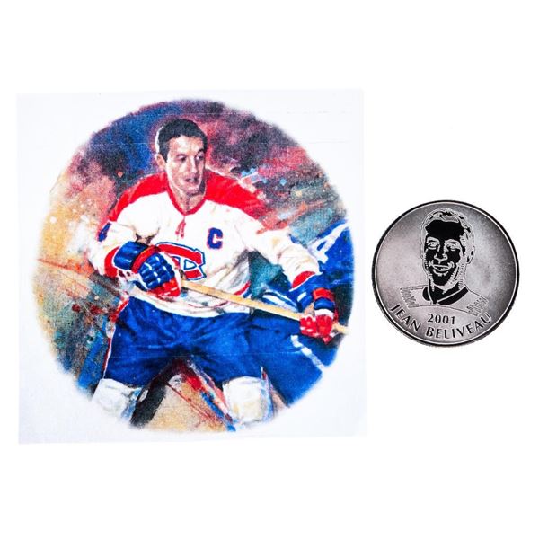 Jean Beliveau 2001 All Star Medallion