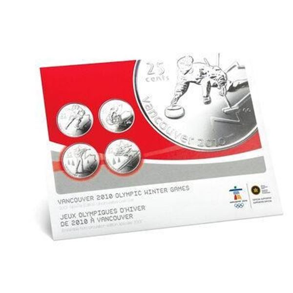 RCM Vancouver 2010 Olympic Winter Games 2007 Special Edition UNC Coin Set