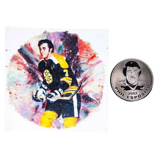 Phil Esposito 2002 All Star Medallion