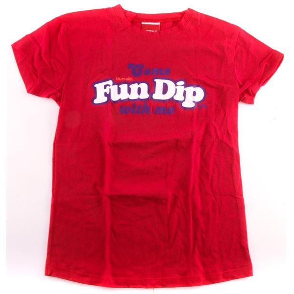 Nestle -Retro red  Tee - Come With Me - Fun Dip Size L -100% Cotton