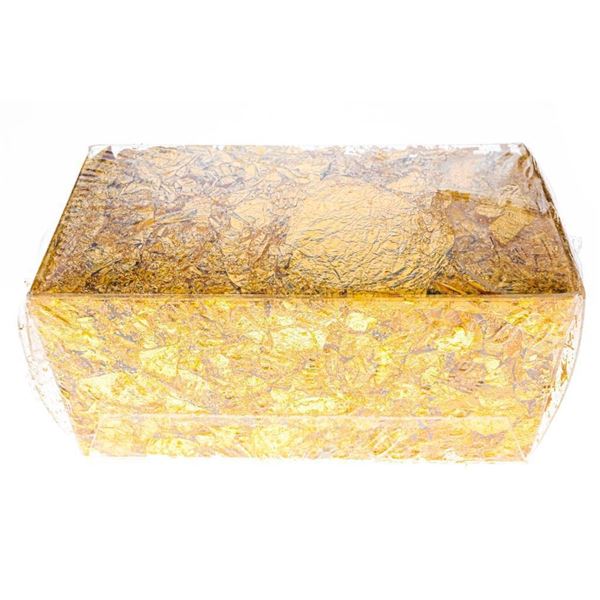 24kt .999 Fine Gold Leaf Flakes - Brick, 2  x 1 