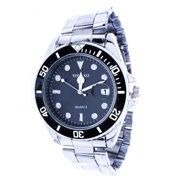 Gents, Sport Watch Black Dial - Sub Mariner Style