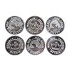 Image 1 : Lot 6 .999 Fine Silver Rounds