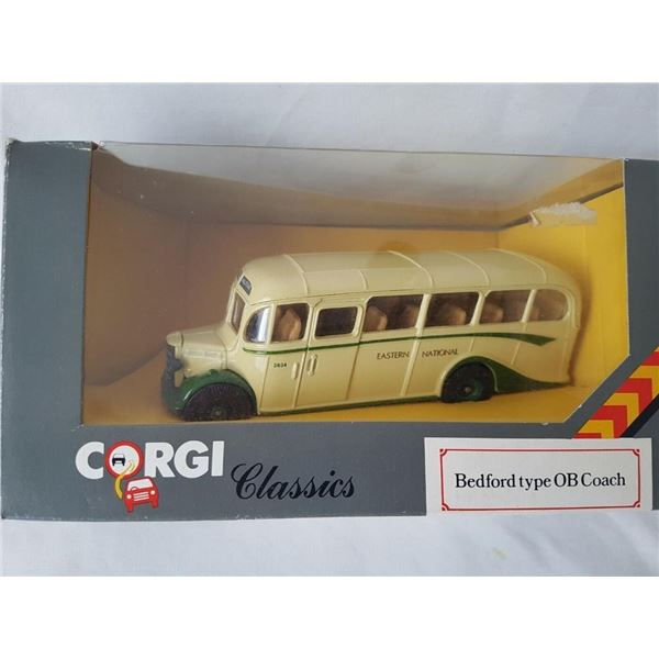 Corgi 1/50 Scale D949/17 - Bedford OB Coach Greenslade Tours - Tan