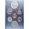 Image 7 : RCM 1980 Proof Coin Set w/ Silver Dollar Leather Case