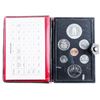 Image 14 : Collection - RCM Prestige & proof Double Dollar Mint Coins Sets - Black Leather Case, Dated from 197