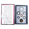 Image 21 : Collection - RCM Prestige & proof Double Dollar Mint Coins Sets - Black Leather Case, Dated from 197