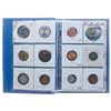 Image 2 : Coin Stock Book -12 World Coins w/ Silver