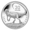 Image 1 : 2014 $20 Dinosaurs of Canada: Scutellosaurus - Pure Silver Coin