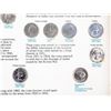 Image 4 : Canadian Five Cent Coins Collector Frame, 1858-1967