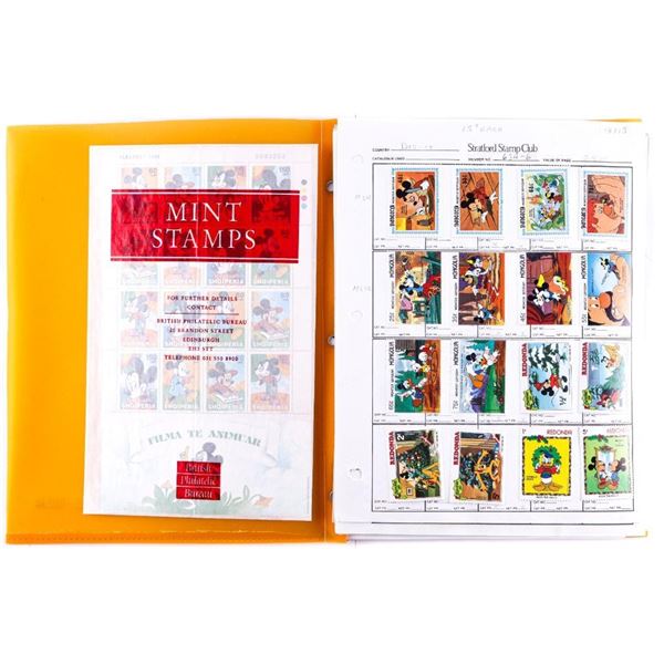 Walt Disney Stamp Collection