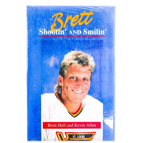 Brett Hull - SHOOTIN AND SMILIN LE/160 Autobiography - Autographed, W/ COA