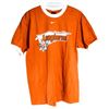 Image 1 : NIKE - TEAM Genuine, Pennant Ringer T Texas Longhorns Brown