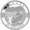 Image 1 : 2014 $25 O Canada: Cowboy in the Canadian Rockies - Pure Silver Coin