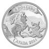 Image 1 : 2014 $5 Canadian Bank Note Series: Saint George Slaying Dragon - Pure Silver Coin