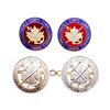 Image 1 : Lot 4 Canadian Corps -Commisionaire's of Canada - Hat Badges