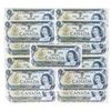 Image 1 : Collection - 22 x 1973 $1 Choice - UNC w/ Various Sequence Runs