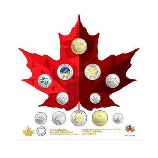 RCM My Canada My Inspiration 2017 Coin Collection And The Classics - Canada 150