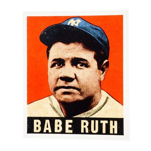 George Herman Ruth - Replica Baseball Card