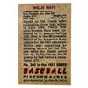 Image 2 : Willie Mays Baseball Picture Card - Replica