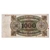 Image 2 : Germany 1924 1000 Reichmark VG - Rare Note