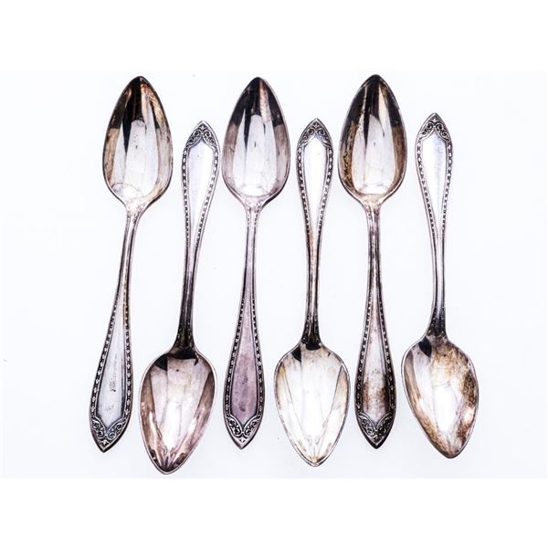 Lot 6 Community Silver Teaspoons Over 80 Grams