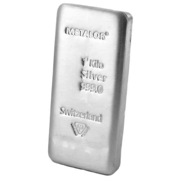 Switzerland -Bullion - 1 KILO .999 Fine Silver Bar Serialized