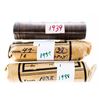 Image 1 : Lot 3 Rolls Canada One Cent Coins, 1937 (47 Only),1938,1939.