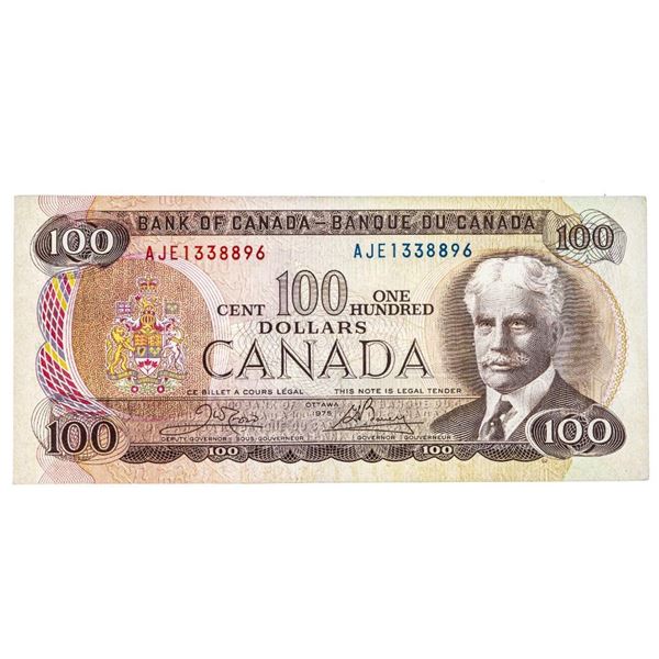 Bank of Canada 1975 $100 AU