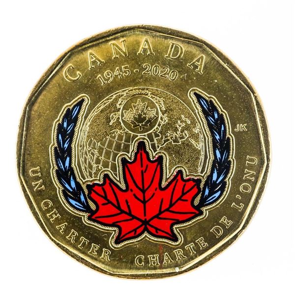 Canada 1945-2020 Charter $1 Coin