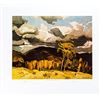 Image 1 : A.J. Casson 1898-1992  Group of Seven Member, Litho 11 x 13, October Stormclouds, Original Hand Sign