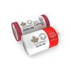 Image 1 : 2017 50c Coat of Arms and Canada 150 Special Wrap Rolls - 2 Pack