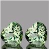 Natural Green Amethyst Pair  [Flawless-VVS]