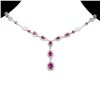 Natural Stunning Red Ruby Necklace