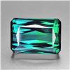 Image 1 : Natural Rare Bi Color Green Blue Tourmaline{Flawless-VVS}