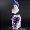 Image 1 : Natural Stone Handcarved Quartz Bird