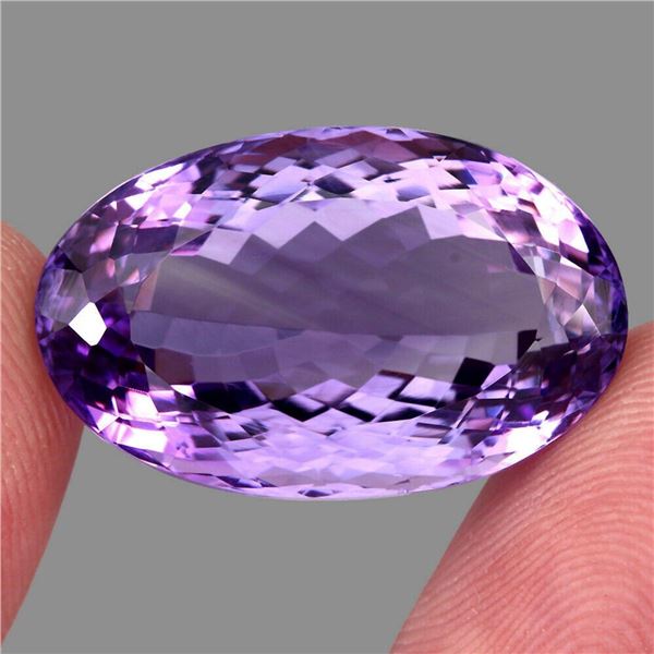 Natural Oval Purple Amethyst 37.62 Ct