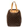 Image 1 : Louis Vuitton Brown Monogram Canvas Leather Excursion Travel Bag