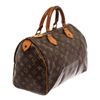 Image 3 : Louis Vuitton Brown Monogram Canvas Speedy 30 Satchel Bag