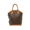 Image 1 : Louis Vuitton Brown Monogram Canvas Lockit Vertical Tote Bag
