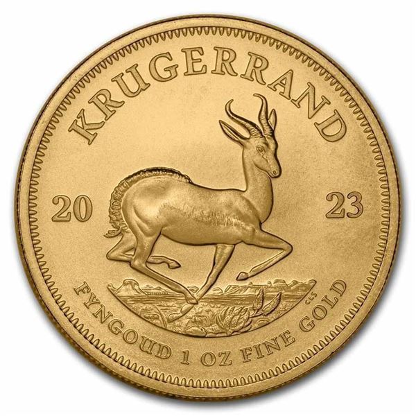 South African 1 oz Gold Krugerrand Coin BU