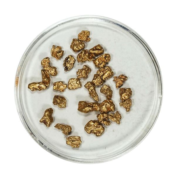 Gold Nuggets 4.15 Grams Total Weight